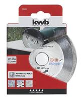 Diamantschijf wit 125x22 mm aggr KWB - Kwb - thumbnail