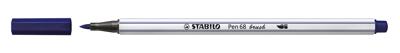 Stabilo pen 68 brush 22 - pruissisch blauw