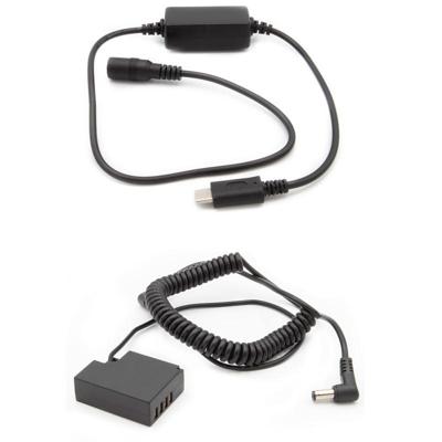 Dummy accu USB-C adapterset accutype Fujifilm NP-W126