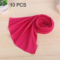 10 stuks Outdoor sporten Protable koud gevoel voorkomen zonnesteek ijs handdoek grootte: 30*80cm(Magenta) - thumbnail