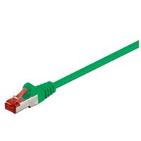goobay CAT 6 – 100 SSTP PIMF Green 1 m 1 m Green Networking Cable – netwerkkabels (1 m, groen) - thumbnail