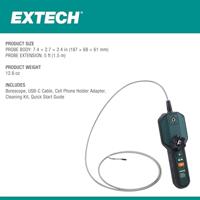 Extech BR450W-A2 Endoscoop Sonde-Ø: 3.9 mm Sondelengte: 1.5 m - thumbnail