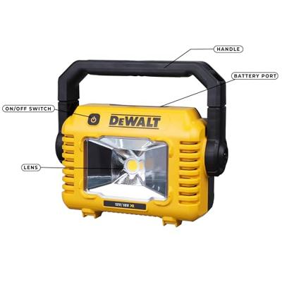 DeWALT DCL077 Accu LED-werklamp 18V XR Basic Body