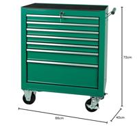 Brüder Mannesmann Gereedschapwagen leeg 7 lades - 28288 - thumbnail