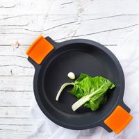 Pot met Glazen Deksel BRA A273907 Zwart Metaal Aluminium Gehard aluminium Gegoten aluminium (1 Stuks) - thumbnail