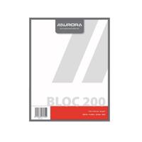 Kladblok Aurora 210x270mm blanco 200 vel 45gr - thumbnail