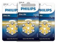 18 Philips Zink Batterijen - 1.4V - 90 mAh - thumbnail