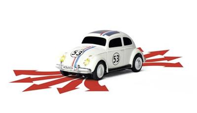 Carson Modellsport 500504153 VW Beetle Rallye 1:87 RC auto Elektro Straatmodel Incl. accu, oplader en batterijen voor de zender