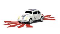 Carson Modellsport 500504153 VW Beetle Rallye 1:87 RC auto Elektro Straatmodel Incl. accu, oplader en batterijen voor de zender - thumbnail