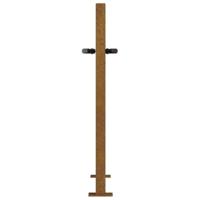 Poort 105x80 cm boomontwerp cortenstaal - thumbnail