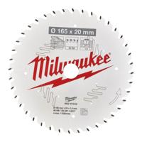 Milwaukee Cirkelzaagblad voor Hout | Ø 165mm Asgat 20mm 40T - 4932471932 - thumbnail