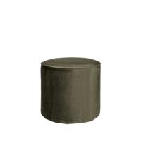 WOOOD Poef 'Sara', kleur Groen - thumbnail