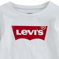 Levi's® Batwing t-shirt met lange mouwen wit - thumbnail