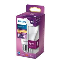 Philips led lamp E27 60W 806LM peer mat + sensor - thumbnail