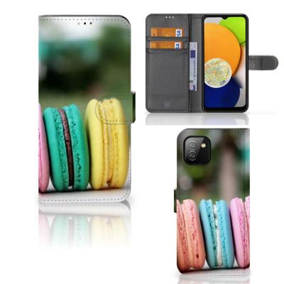 Samsung Galaxy A03 | Book Cover | Macarons Samsung Galaxy A03 | Book Cover | Macarons