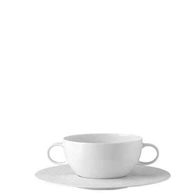 ROSENTHAL STUDIO LINE - Zauberfloete White - Soepkop+schotel ROSENTHAL STUDIO LINE - Zauberfloete White - Soepkop+schotel