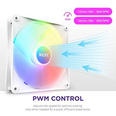 NZXT F140 Core - 140mm RGB Fan - Twin - White
