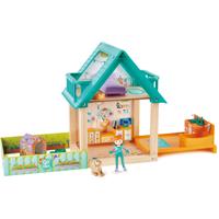 Hape furry vriend dierenartspraktijk speelset - thumbnail