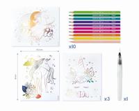 Hobbyset Maped Creativ Aqua'Art eenhoorn 14-delig assorti - thumbnail