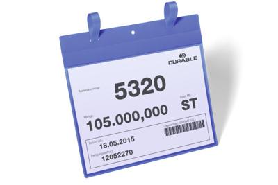 Durable Documentenzak | B297xH210 mm DIN A4 dwars | met 2 verbindingsstuk | donkerblauw | pak a 50 stuks - 175107 175107