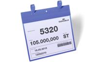 Durable Documentenzak | B297xH210 mm DIN A4 dwars | met 2 verbindingsstuk | donkerblauw | pak a 50 stuks - 175107 175107 - thumbnail