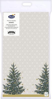 Duni Tafelkleed Trees in Gold 138x220cm