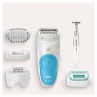 Braun Silk-epil 5-810 SensoSmart Epilator Wit, Blauw - thumbnail