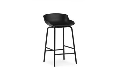 Normann Copenhagen Hyg barkruk H65 Black staal