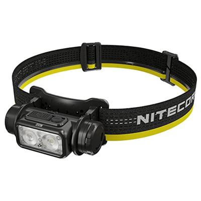 NiteCore NU50 Hoofdlamp LED werkt op een accu 1400 lm