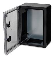 Boxexpert BXPPABSBT250350150-F01 Installatiebehuizing 150 x 250 x 350 ABS kunststof Zwart 1 stuk(s) - thumbnail
