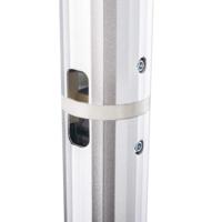 Manhattan 424820 Beamer-plafondbeugel Kantelbaar, Draaibaar Afstand vloer-plafond (max.): 106 cm Zilver - thumbnail