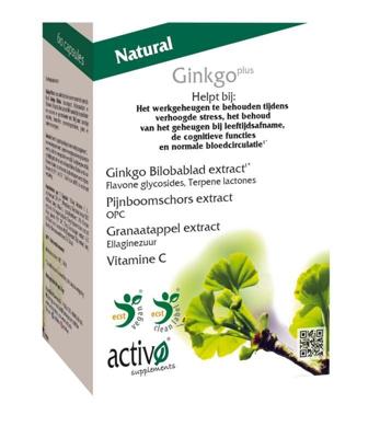 Activo Ginkgo Plus Capsules Activo Ginkgo Plus Capsules