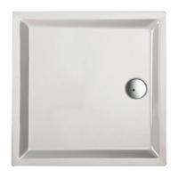 Douchebak acryl+ wit 90 x 90 cmvierkant 4cm hoog - thumbnail