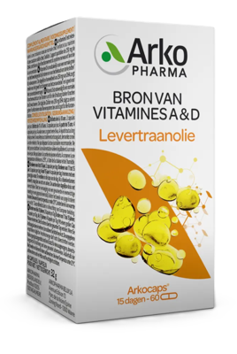 Arkocaps Levertraanolie Capsules Arkocaps Levertraanolie Capsules