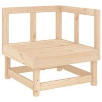 3-delige Loungeset massief grenenhout - thumbnail