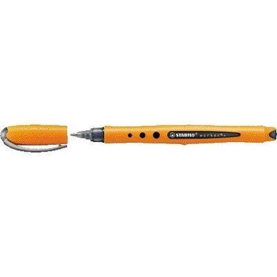 Rollerpen stabilo worker 2018/46 m zwart | 10 stuks