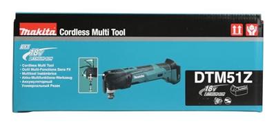 Makita DTM51Z Accu multitool 18V Basic Body - thumbnail