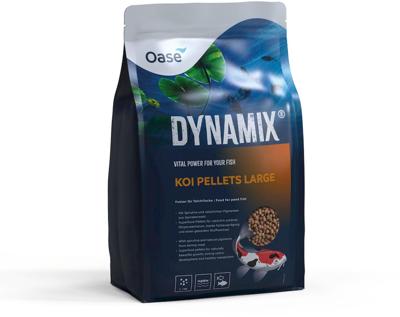 Oase DYNAMIX Koi Pellets Large 8L - Voer voor Groei en Kleur voor Koi >20cm Oase DYNAMIX Koi Pellets Large 8L - Voer voor Groei en Kleur voor Koi >20cm