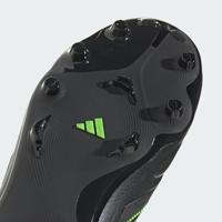 adidas Copa Pure III League Gras / Kunstgras Voetbalschoenen (MG) Kids Zwart Donkergrijs Groen - thumbnail