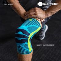 Bauerfeind Sports Knee Support Kniebrace - XS - Universeel - Blauw - thumbnail