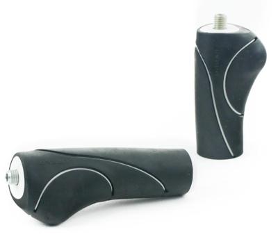 Widek 002673 handvatten urban 90/120mm zwart/wit op kaart