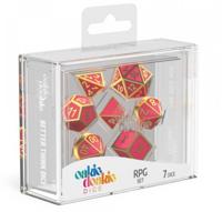 Oakie Doakie Dice RPG Set Metal Glow in the Dark - Golden Princess (7) - thumbnail