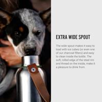 Black+Blum Geïsoleerde Waterfles - 0,5Ltr - Olijf - thumbnail