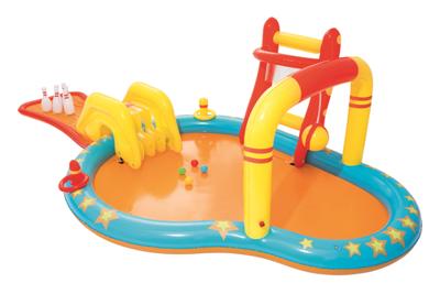 Bestway opblaasbaar speelcenter lil' champ, 435x213x117cm Bestway opblaasbaar speelcenter lil' champ, 435x213x117cm