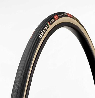 Challenge Strada Ultra Tube Band 700x25c Crème Zwart Challenge Strada Ultra Tube Band 700x25c Crème Zwart