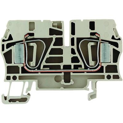 Weidmüller 1791190000 Doorgangsserieklem Spanveer Donkerbeige 20 stuk(s) Weidmüller 1791190000 Doorgangsserieklem Spanveer Donkerbeige 20 stuk(s)