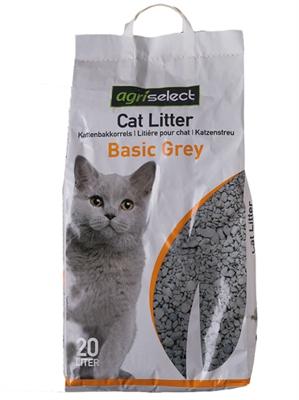 AGRISELECT BASIC GREY KATTENBAKVULLING 20 LTR AGRISELECT BASIC GREY KATTENBAKVULLING 20 LTR