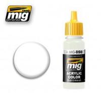 MIG Acrylic Matt White 17ml - thumbnail