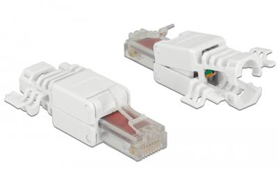 DeLOCK RJ45 plug Cat.6 UTP toolfree stekker DeLOCK RJ45 plug Cat.6 UTP toolfree stekker