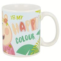 Mok Peppa Pig Having fun Keramisch Licht Roze (350 ml) - thumbnail